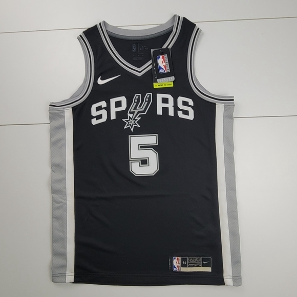 Nike San Antonio Spurs Dejounte Murray Swingman NBA Jersey CW3682-013 Size M New
